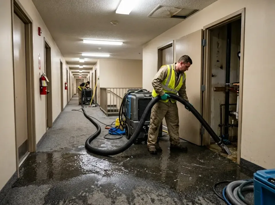 multi-unit-apartment-hallway-f-005 — frequently asked questions, Emergency Burst Pipe Water Extraction & Removal in Overton,…